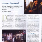 article about commissioning art work
