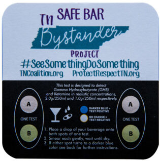 Safe Bar Bystander Coaster